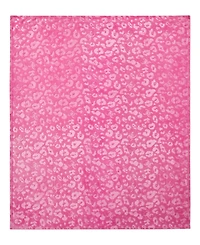 Juicy Couture Embossed Plush Oversized Throw, 60" x 70"