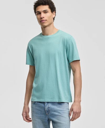Sun + Stone Men's Cotton Lived Short Sleeve T-Shirt, Macy's Exclusive