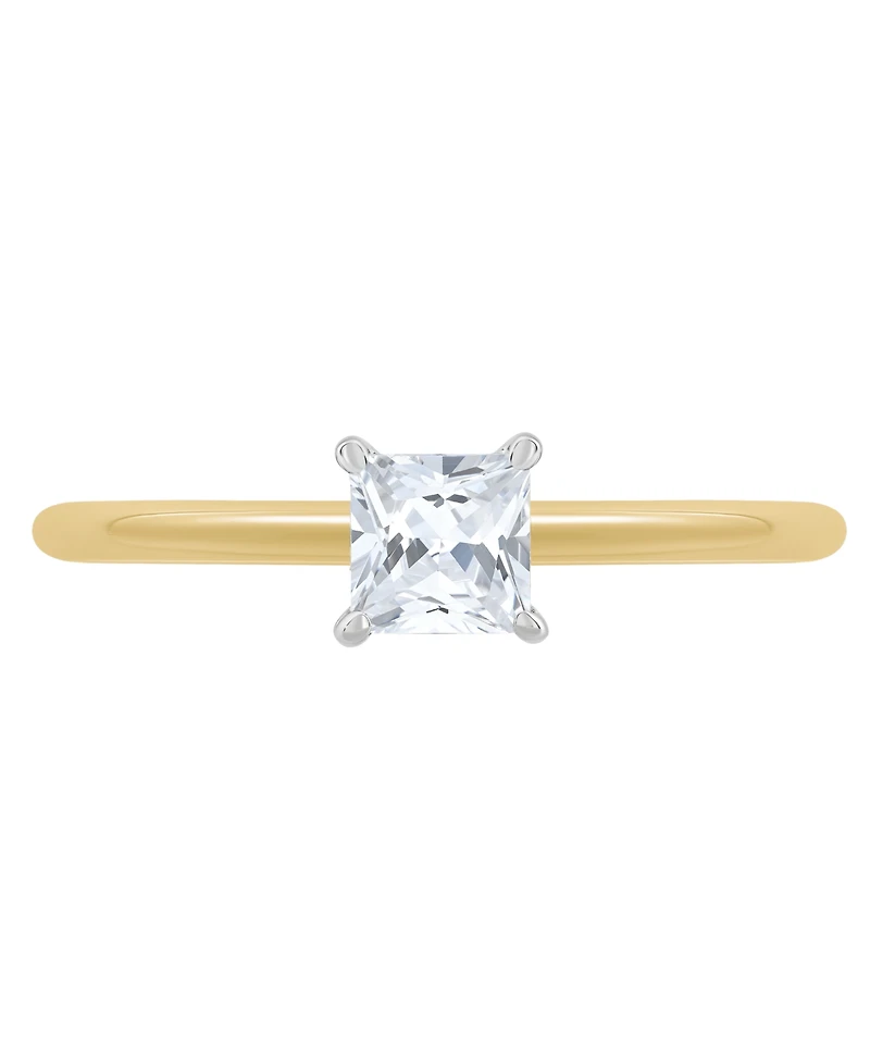 Grown With Love Igi Certified Lab Diamond Solitaire Engagement Ring (1/2 ct. t.w.) 14k Yellow Gold (Also White Gold)