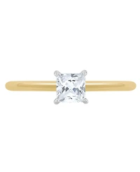 Grown With Love Igi Certified Lab Diamond Solitaire Engagement Ring (1/2 ct. t.w.) 14k Yellow Gold (Also White Gold)