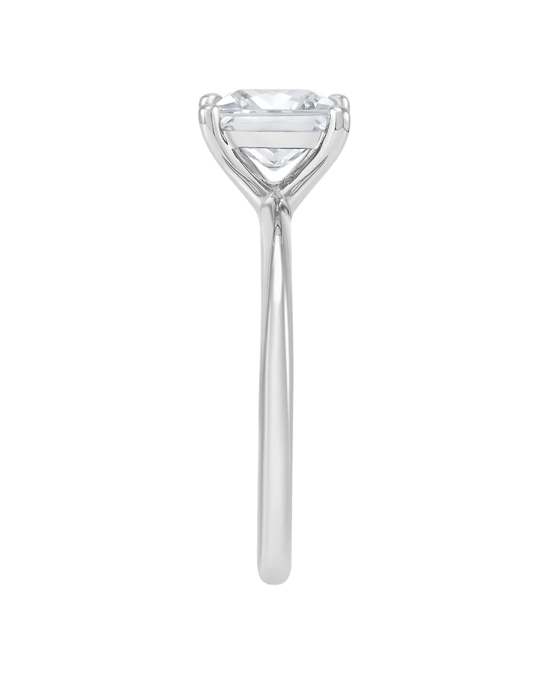 Igi Certified Lab Grown Diamond Solitaire Engagement Ring (2 ct. t.w.) 14k White Gold or Two Tone