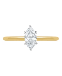 Grown With Love Igi Certified Lab Diamond Solitaire Engagement Ring (1/2 ct. t.w.) 14k Yellow Gold (Also White Gold)