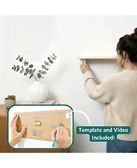 Yigii Floating Shelves, Heavy Duty, Easy Install, Versatile for Any Room