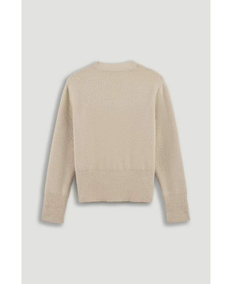 Nocturne Women's Pearl-Button V-Neck Cardigan