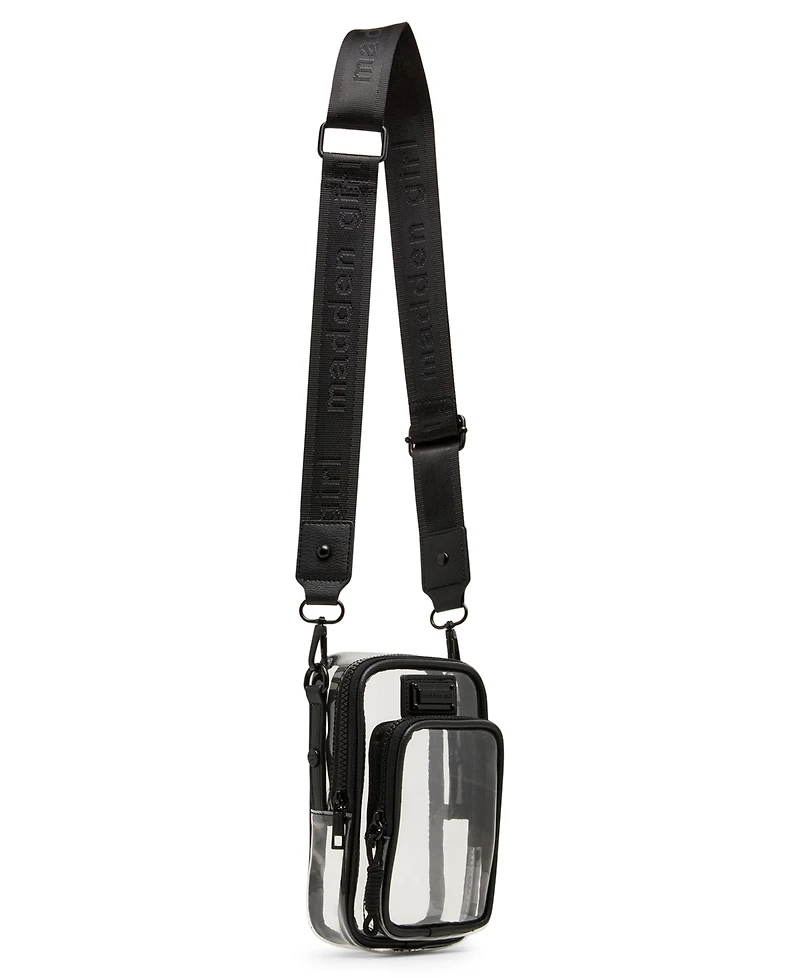 Madden Girl Willowv Clear Cellphone Crossbody Bag
