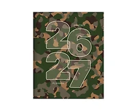 Tf Publishing Paper Goods July 2026 - June 2027 Camo Medium Monthly Planner