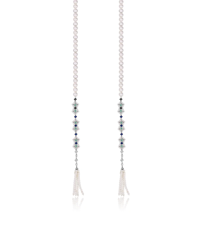 Retro Chic Art Deco Long Necklace