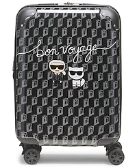 Karl Lagerfeld Paris Bon Voyage Small Upright Suitcase