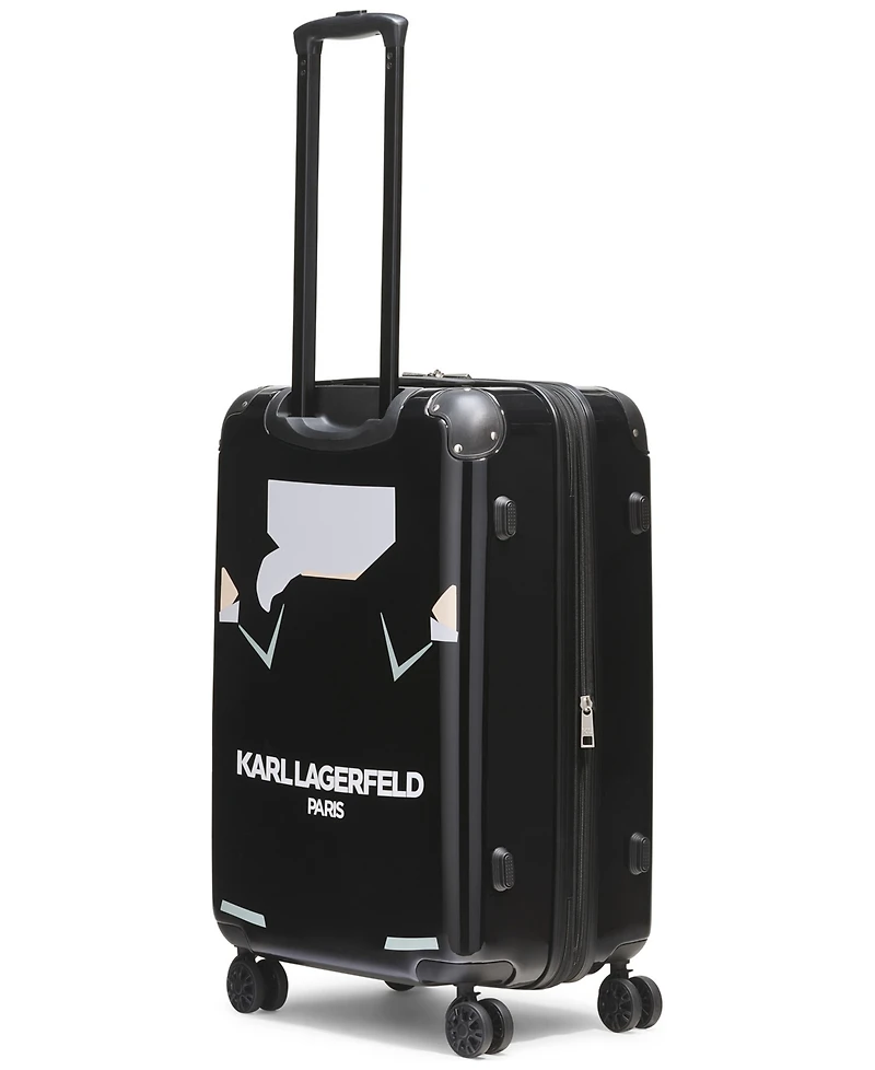 Karl Lagerfeld Paris Karl In A Box Medium Upright Suitcase
