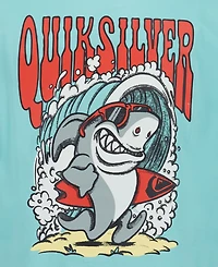 Quiksilver Boys' 8-20 Shark Run Short-Sleeve T-Shirt