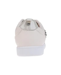 bebe Women's Fashionable and Sparkly Sneaker with Glitter