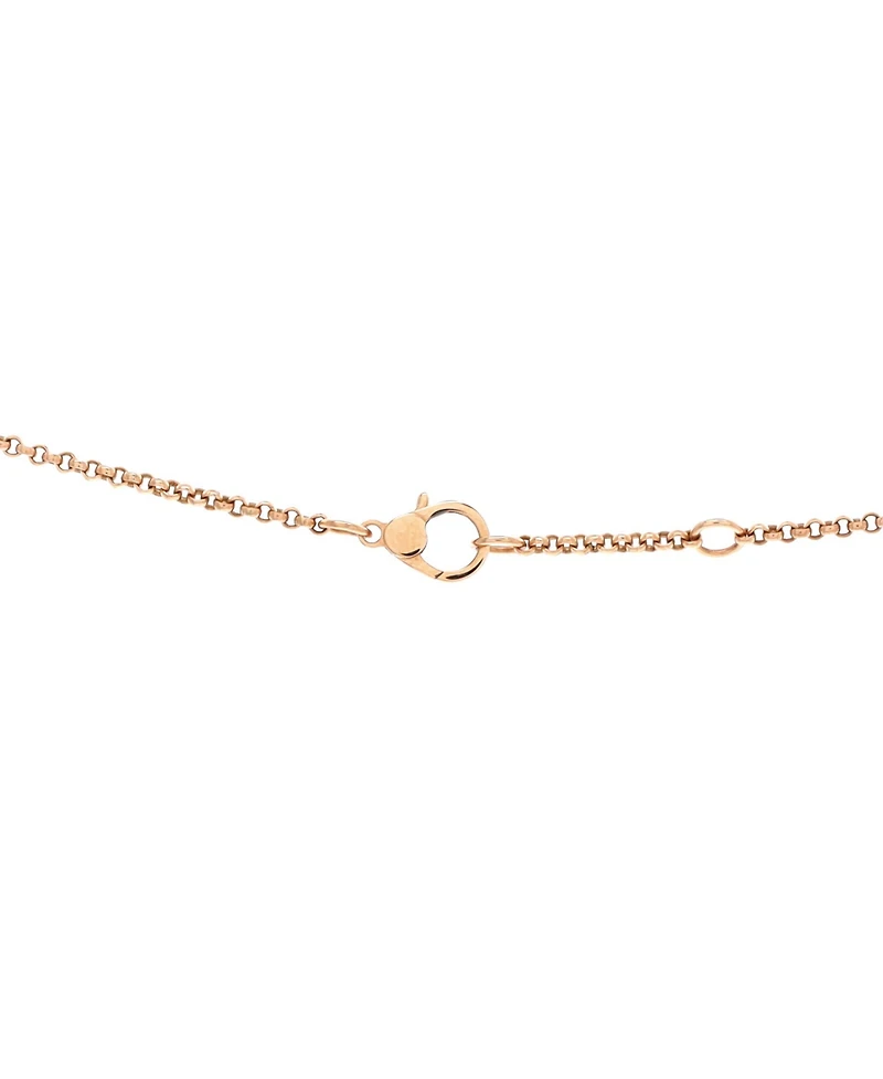 Pre-Owned HERMES Ex-Libris Pendant Necklace