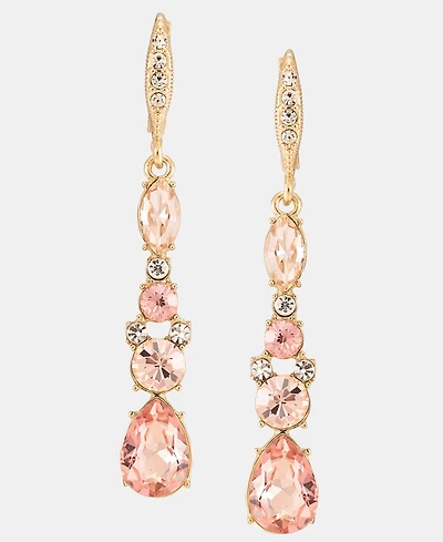 Givenchy Crystal Linear Drop Earrings