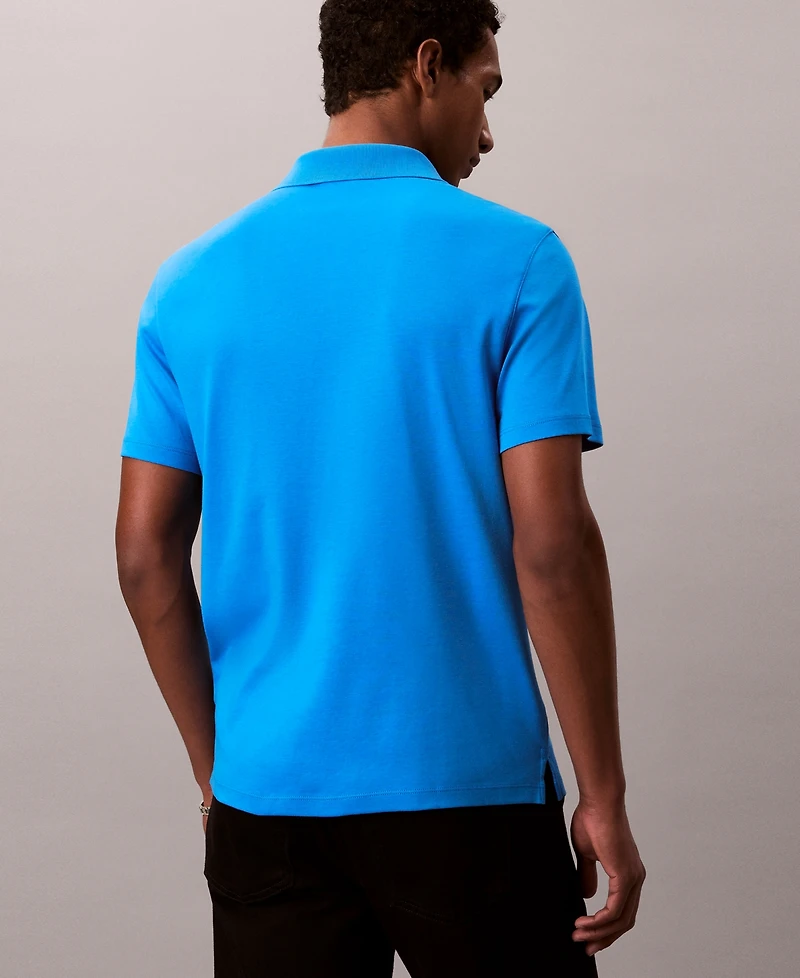 Calvin Klein Men's Short Sleeve Supima Cotton Polo Shirt