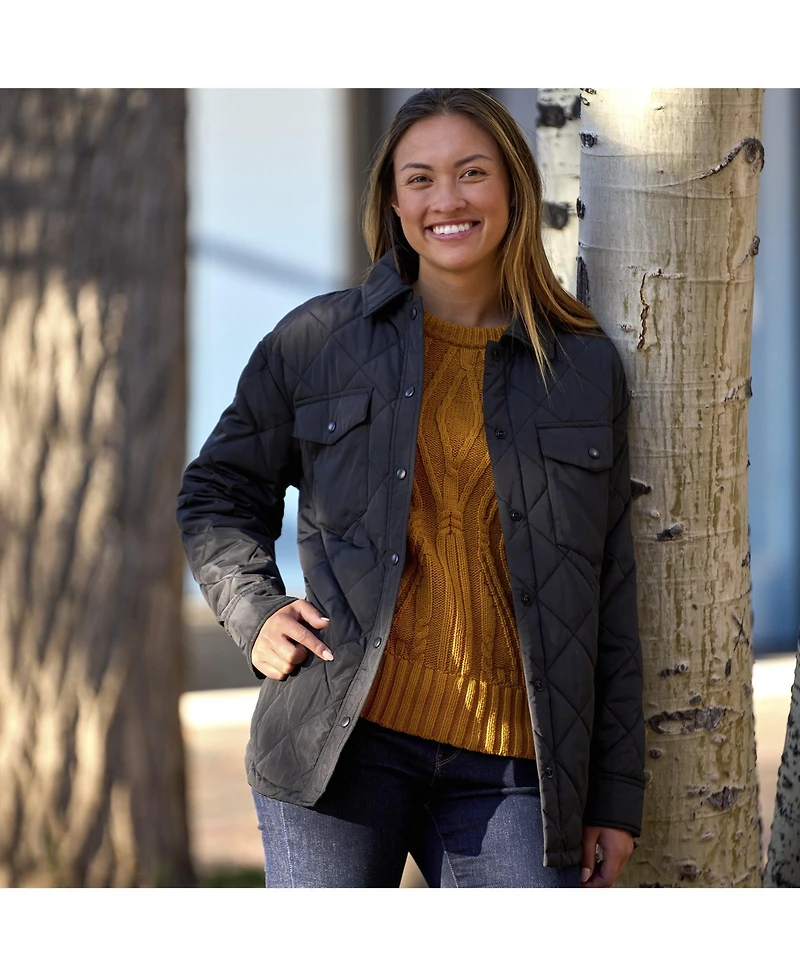 Free Country Women's Trailblazer Quilted Shacket