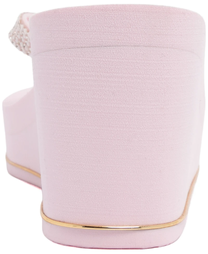 Juicy Couture Women's Slip-On Wedge Sandals