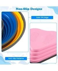 Mecale 11-Piece Kids Steppingstones Stackable Balance Blocks for Indoor & Outdoor Play