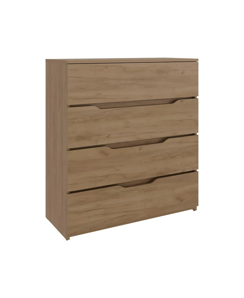 Fm Furniture Bristol 4-Drawer Dresser