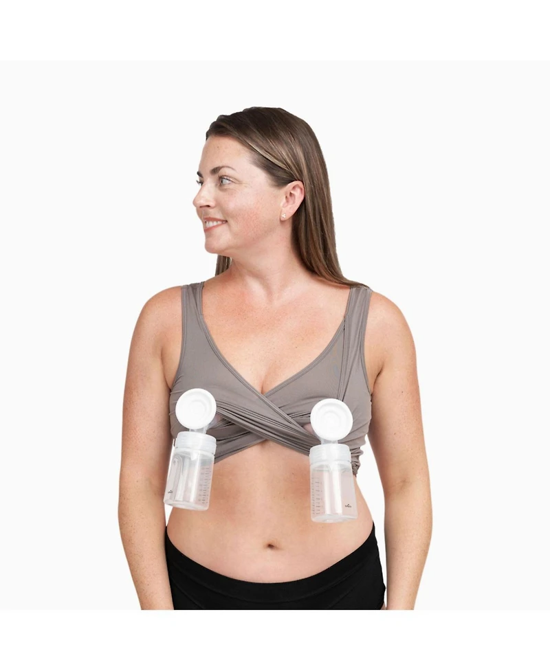 Larken Maternity X Nursing and Hands-Free Pumping Bra (2-Pack)