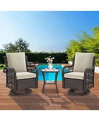 gaomon 3-Piece Outdoor Patio Bistro Set