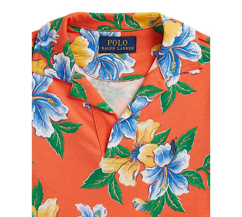 Polo Ralph Lauren Boys 2-7 Floral-Print Cotton Jersey Shirt