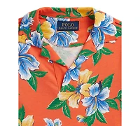 Polo Ralph Lauren Boys 2-7 Floral-Print Cotton Jersey Shirt