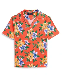 Polo Ralph Lauren Boys 8-20 Floral-Print Cotton Jersey Shirt