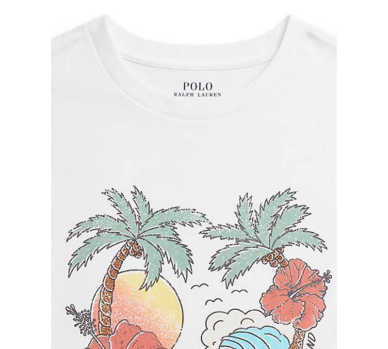 Polo Ralph Lauren Boys 8-20 Cotton Jersey Graphic Tee