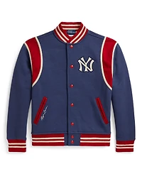 Polo Ralph Lauren Boys 8-20 Yankees Fleece Jacket