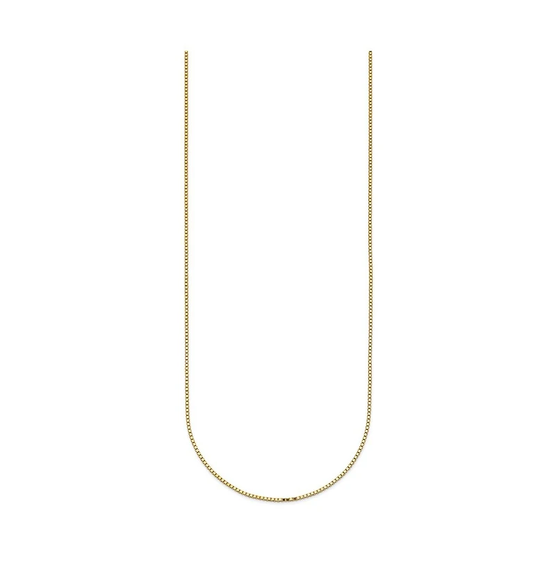 Curata Jewelry Solid Classic Box Chain Necklace
