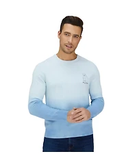 Bellemere New York Men's Polar Gradient Merino Wool Sweater