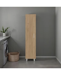 Fm Furniture Vegas Storage Cabinet for Laundry Room with Fixed Shelves