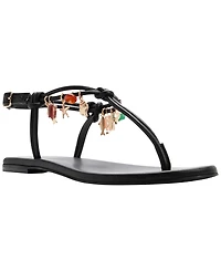 Aldo Women's Seajewels T-Strap Round Toe Flat Sandals