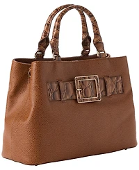 Brahmin Denise Cumulus Tassel Detailed Medium Satchel Bag