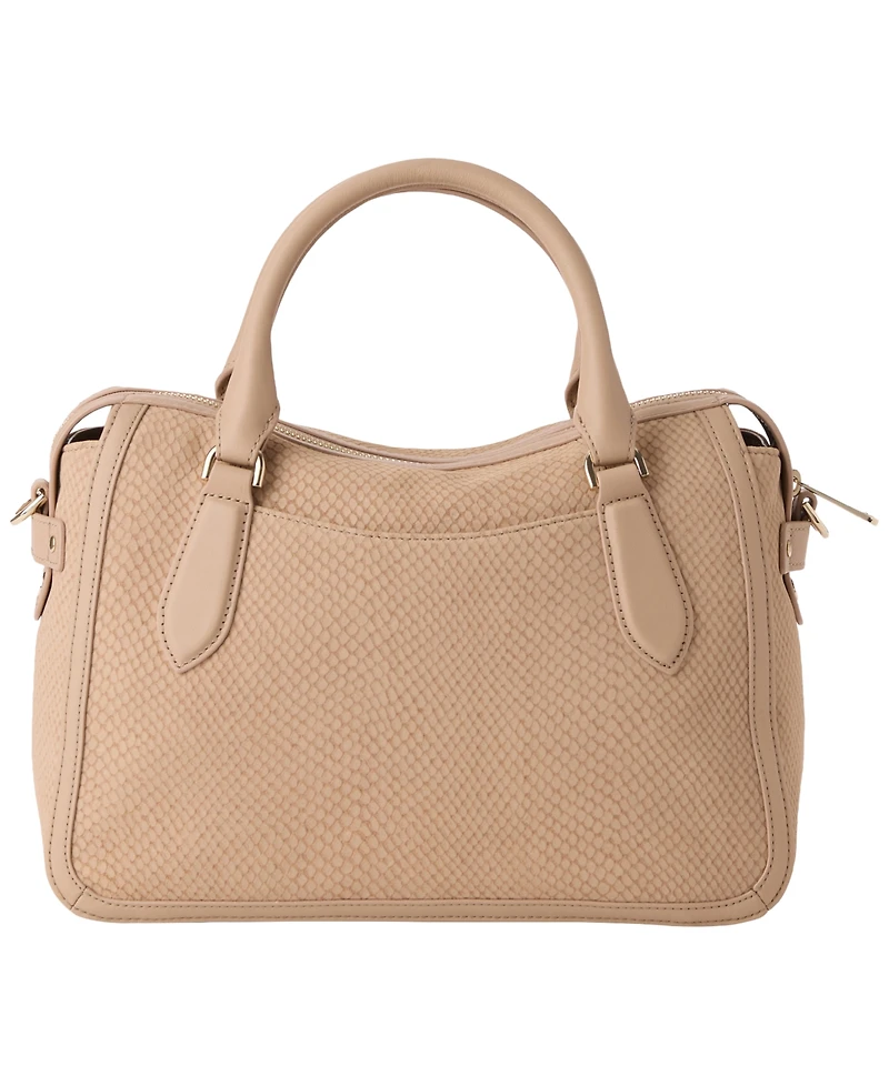 Brahmin Micaela Dawnlight Medium Crossbody Satchel Bag