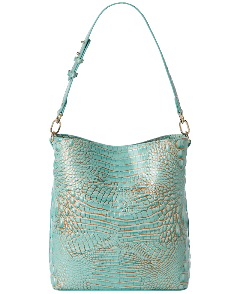 Brahmin Celina Medium Leather Bucket Bag