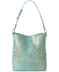 Brahmin Celina Medium Leather Bucket Bag