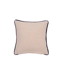 C&F Home Abstract Oceanic Blue Sea Turtle Graphic Print Embellished Throw Pillow, 10" x 10