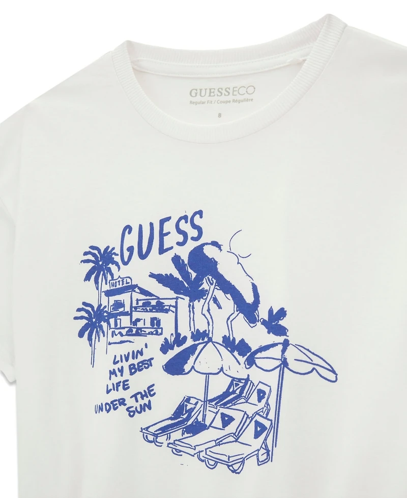 Guess Boys' 7-18 Graphic Print T-Shirt