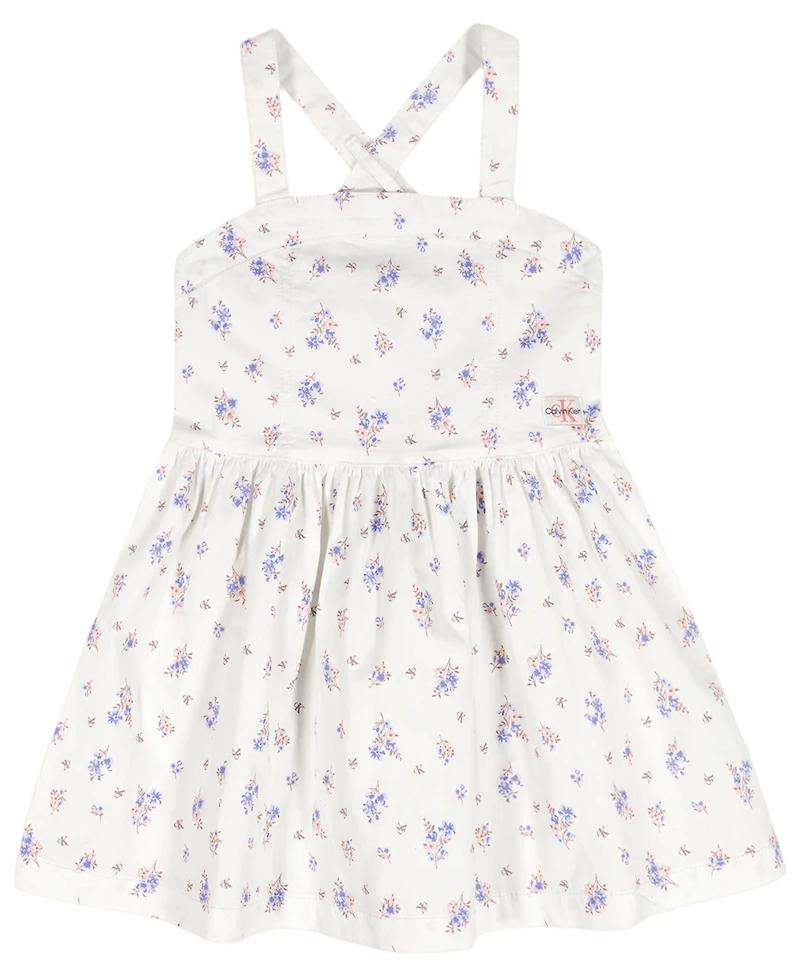 Calvin Klein Girls' 2T-6X Pull-On Tank Dress
