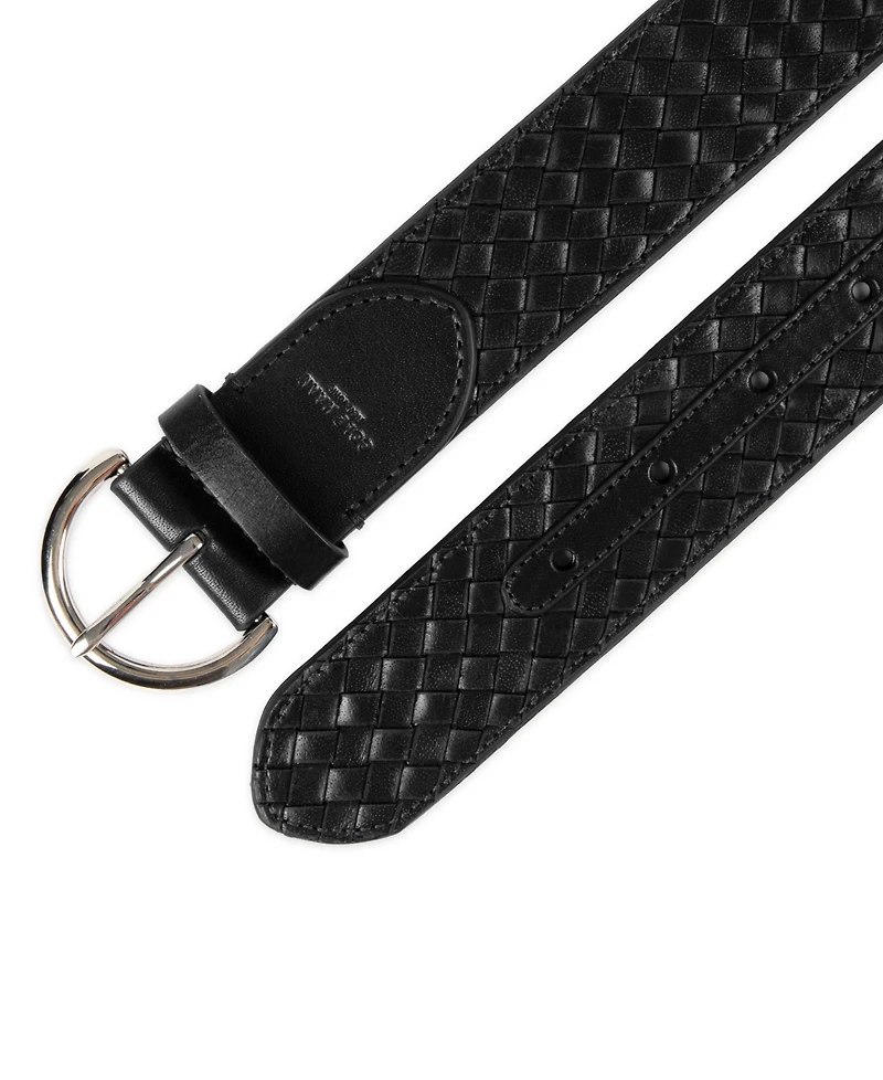 Cole Haan Women's Woven Leather Belt