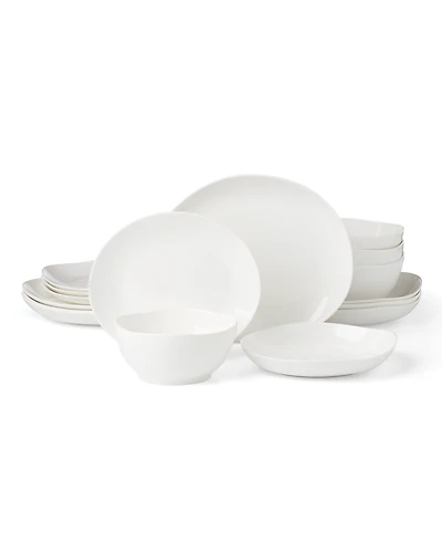 Lenox Studio 1414 Curve 16-Pc. Dinnerware Set, Service For 4