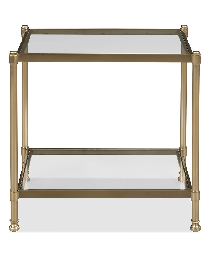 Isla 2-Pc. Glass Rectangle Coffee Table and End Table Set