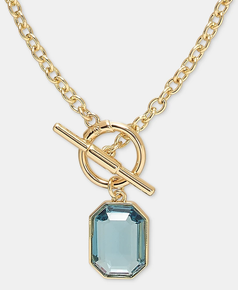 Lauren Ralph Stone 16" Pendant Necklace