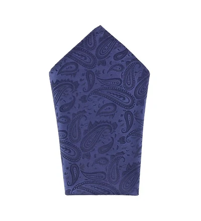 Trafalgar Men's Banbury Tone on Paisley 12 Inch Silk Pocket Square