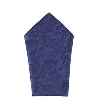 Trafalgar Men's Banbury Tone on Paisley 12 Inch Silk Pocket Square