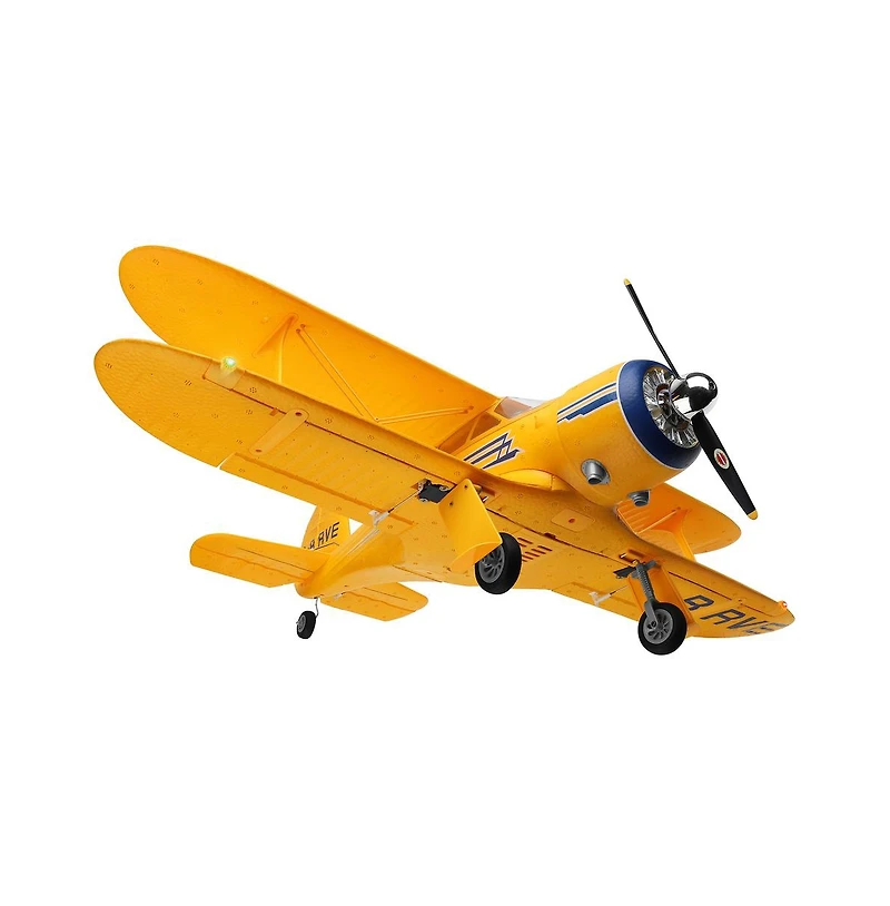 Bruce & Shark Rc Plane - 2.4Ghz Brushless Motor, 6G/3D Modes, Led Lights for Kids & Beginners