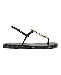 Nine West Women's Derika T-Strap Slingback Sandals