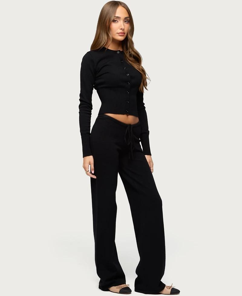 Edikted Women's Montanna Knit Pants
