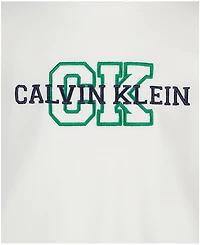 Calvin Klein Boys' 8-16 Varsity Logo Crewneck T-Shirt